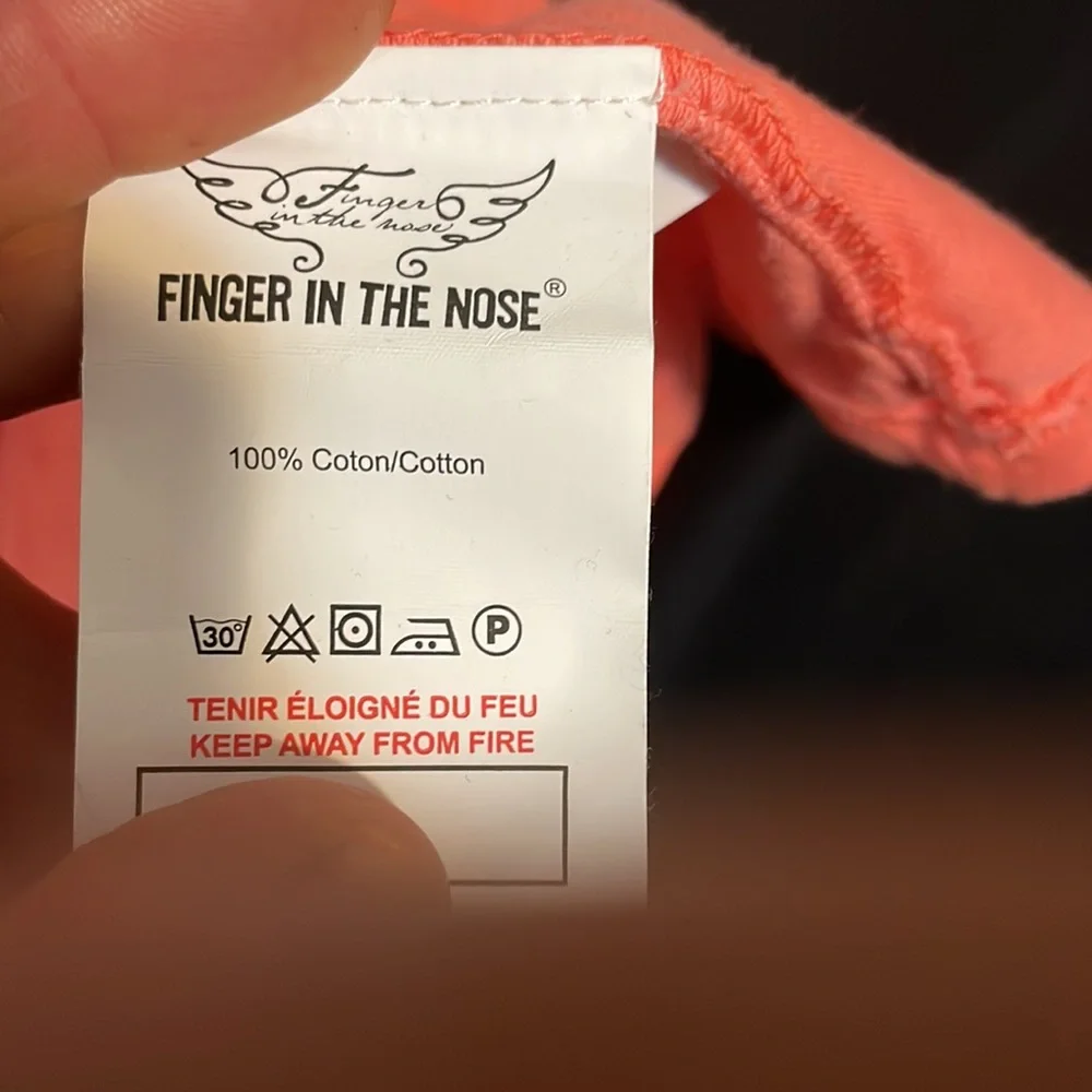 Finger in the nose girls summer dress - Picture 4 of 4